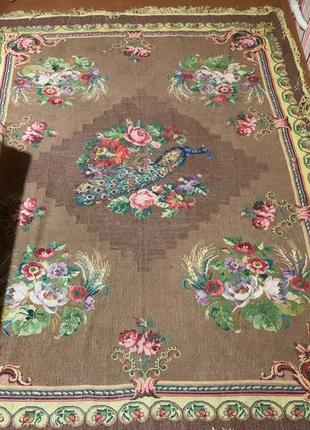 Ковер гобелен вышитый крестиком ручная работа
