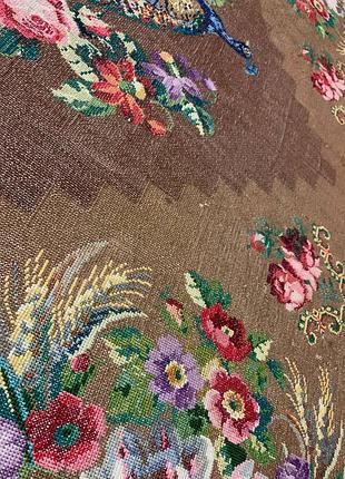 Ковер гобелен вышитый крестиком ручная работа