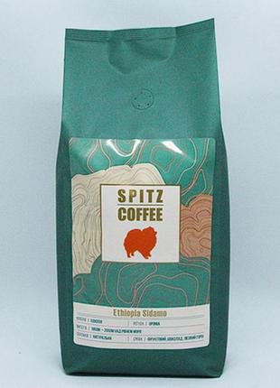 Кава в зерках spitz coffee ефіопія сідамо 1 кг