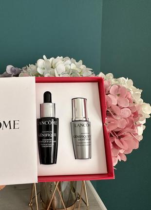 Шикарный набор lancôme génifique lancome genifique сыворотка 10ml + 5ml2 фото