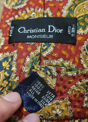 Галстук christian dior monsieur итальялия2 фото