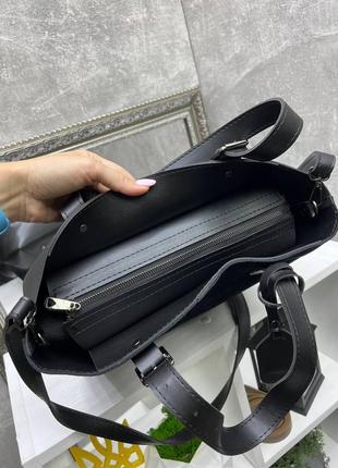 Женская замшевая сумочка а4, сумка замша с ручками, шоппер6 фото