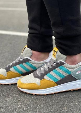 Стильные ядовые кроссовки adidas zx 750 new6 фото