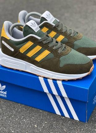 Стильные ядовые кроссовки adidas zx 750 new