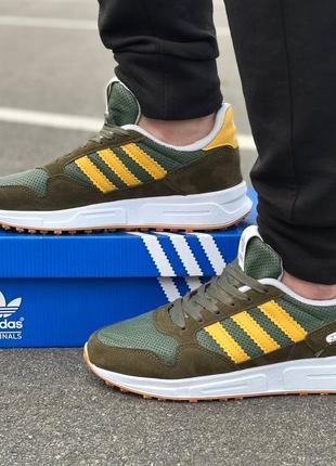 Стильные ядовые кроссовки adidas zx 750 new4 фото