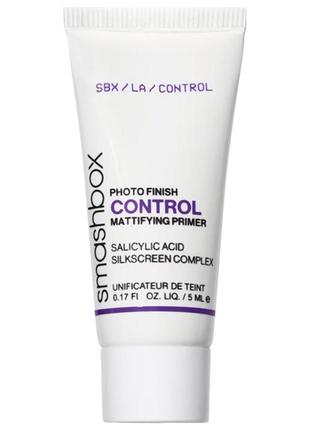 Праймер для обличчя smashbox
photo finish control mattifying face primer with salicylic acid