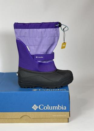 Детские зимние теплые сапоги columbia powderbug 34 размер