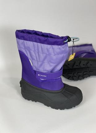 Детские зимние теплые сапоги columbia powderbug 34 размер