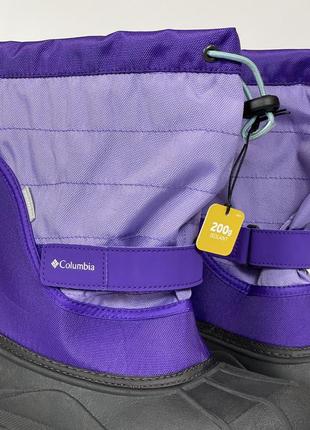 Детские зимние теплые сапоги columbia powderbug 34 размер