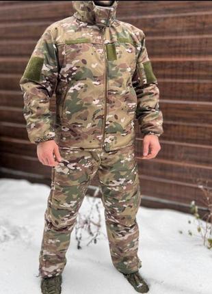 Зимовий костюм тактичний softshell з мембраною на -20