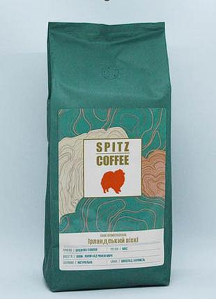 Кава в зерках spitz coffee ірландський віскі 100%, 1 кг