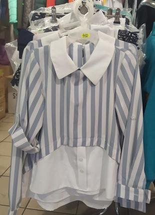 Блуза для девочки трансформер.2 фото