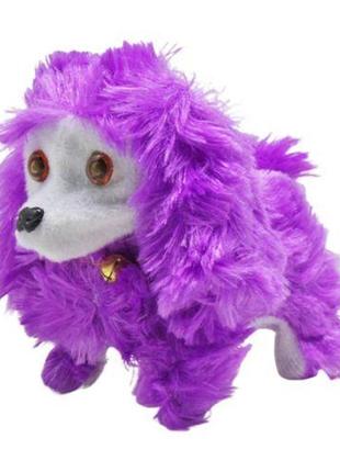 Собачка інтерактивна, фіолетова1 фото