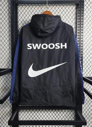 Ветровка nike swoosh найк спортивная куртка мужская подростковая унисекс3 фото