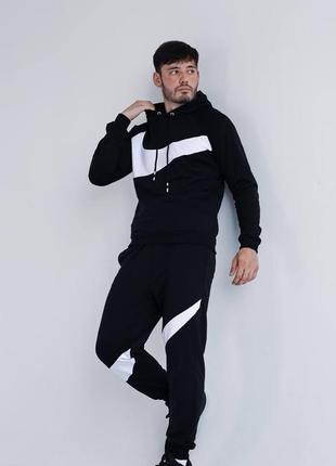 Спортивный костюм nike big swosh black