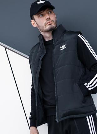 Жилетка с лого adidas, жилет