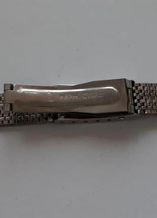 Ремешок (браслет) от часов ссср, металлический из нержавеющей стали2 фото