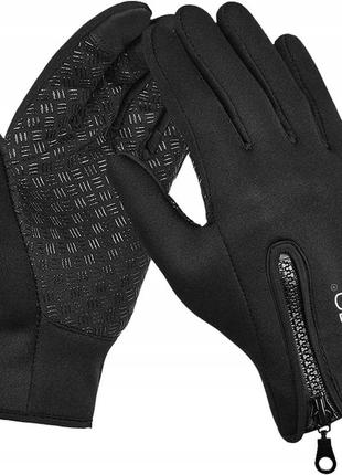 Перчатки для бега 4fizjo 4fj0439 size m black poland4 фото