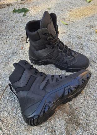 Тактические зимние берцы мембрана черные