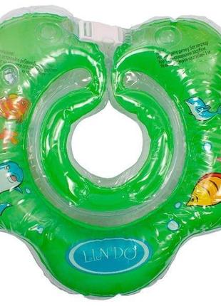 Круг для купання немовлят (зелений)1 фото