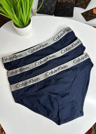 Жіночі трусики бавовна набір жіноча спідня білизна 3 шт calvin klein