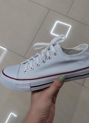 Белые женские кеды sale 🔥 275 грн.
