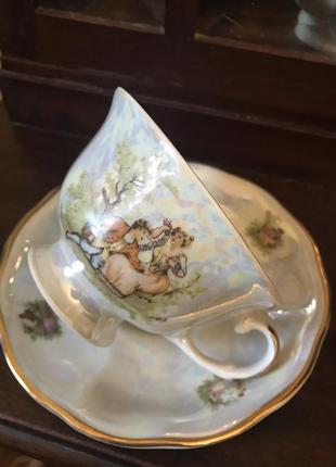 Чашка з блюдцем 2