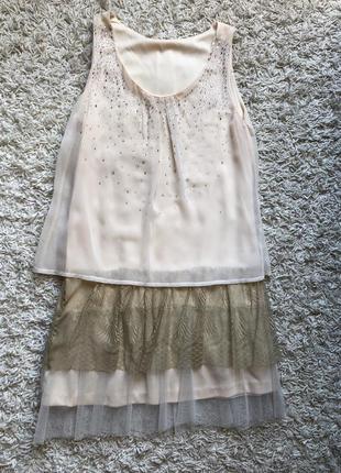 Плаття нарядне з фатином