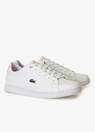 Lacoste кроссовки детские carnaby evo (р.26.5)2 фото