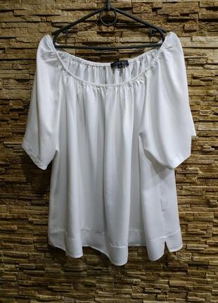 Вільна блуза віскозна