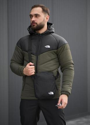 Комплект куртка tnf  + штани tnf + барсетка у подарунок!