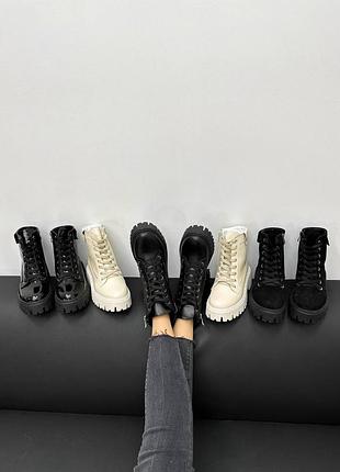 ❤️ шикарные кожаные ботинки