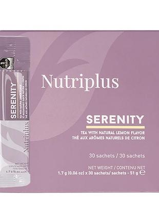 Суміш екстракту трав, чай лимон (кардамон, мальва, гібіскус) nutriplus serenity, 30 стиків