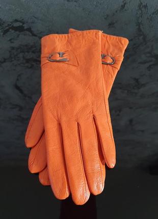 Яркие , стильные,  перчатки из натуральной кожи8 фото