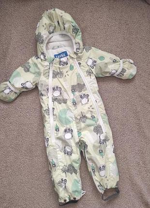 Демисезонный комбинезон lassie by reima 710684 68 размер енот комбинезон 68-74