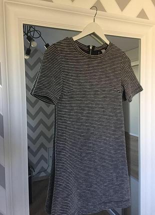 Платье в полоску zara