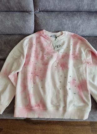 Свитшот zara оверсайз