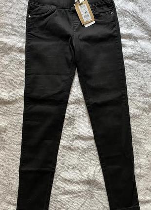 Черные джеггинсы для школы/черные джинсы ovs, 146-1524 фото