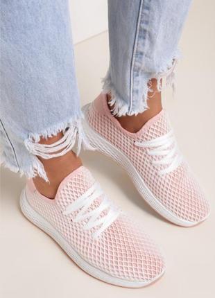 Кросівки шкарпетки текстильні рожеві розмір 39
