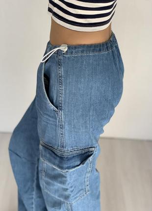 Дитячі джинси карго zara для дівчинки/детский джинсы зара на девочку