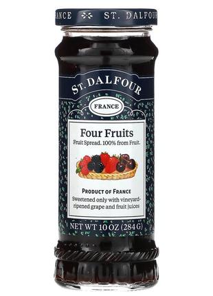 St. dalfour, deluxe four fruits spread, 10 oz (284 g) київ