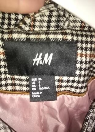 Напівпальто від h&m, розмір s4 фото