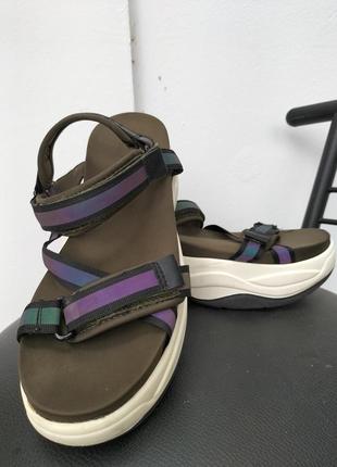 Босоніжки zara, розмір 39.5 фото