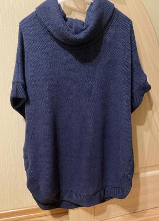 Пончо накидка кардиган кофта apricot