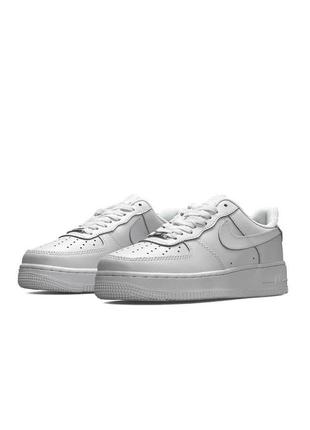 Женские кроссовки nike air force 1 low classic premium найк аир форс4 фото