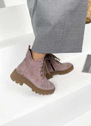 Стильные женские ботинки деми/зима в наличии и под отшив 💛💙🏆4 фото