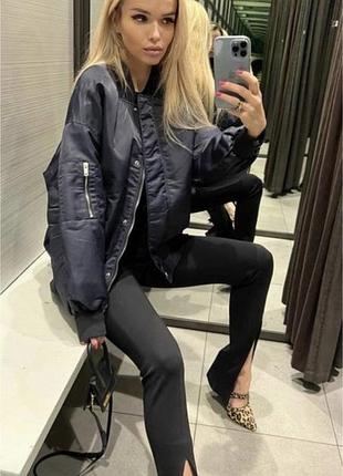 Куртка бомбер zara1 фото