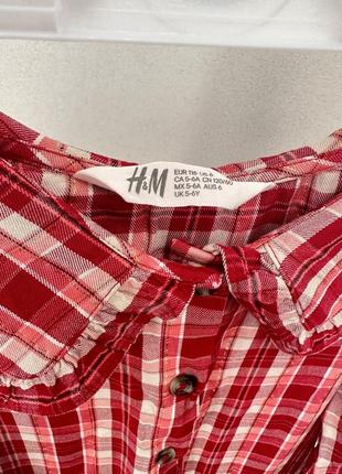 Платье, платье в клетку с воротником h&amp;m3 фото