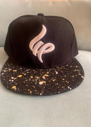 Кепка снепбек 4e four elements 4 елементи paint snapback козирьок ексклюзив hand made