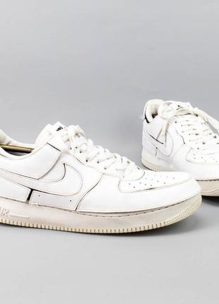 Модные кожаные кроссовки nike air force 1/1 cosmic clay